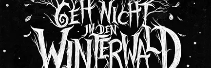 Gruppe für Geh nicht in den Winterwald